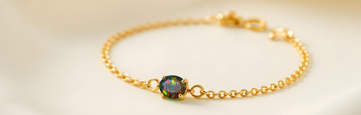 Black Opal Bracelet