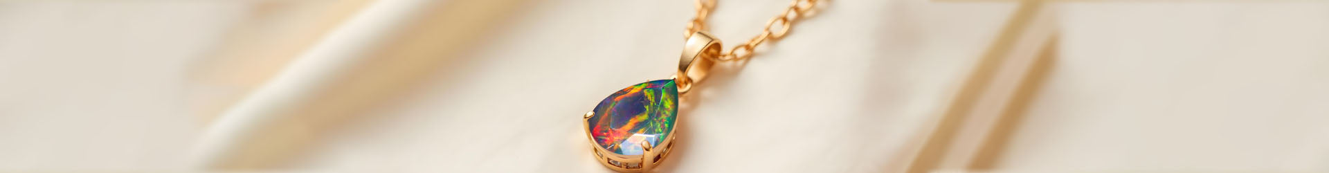 Black Opal Necklace