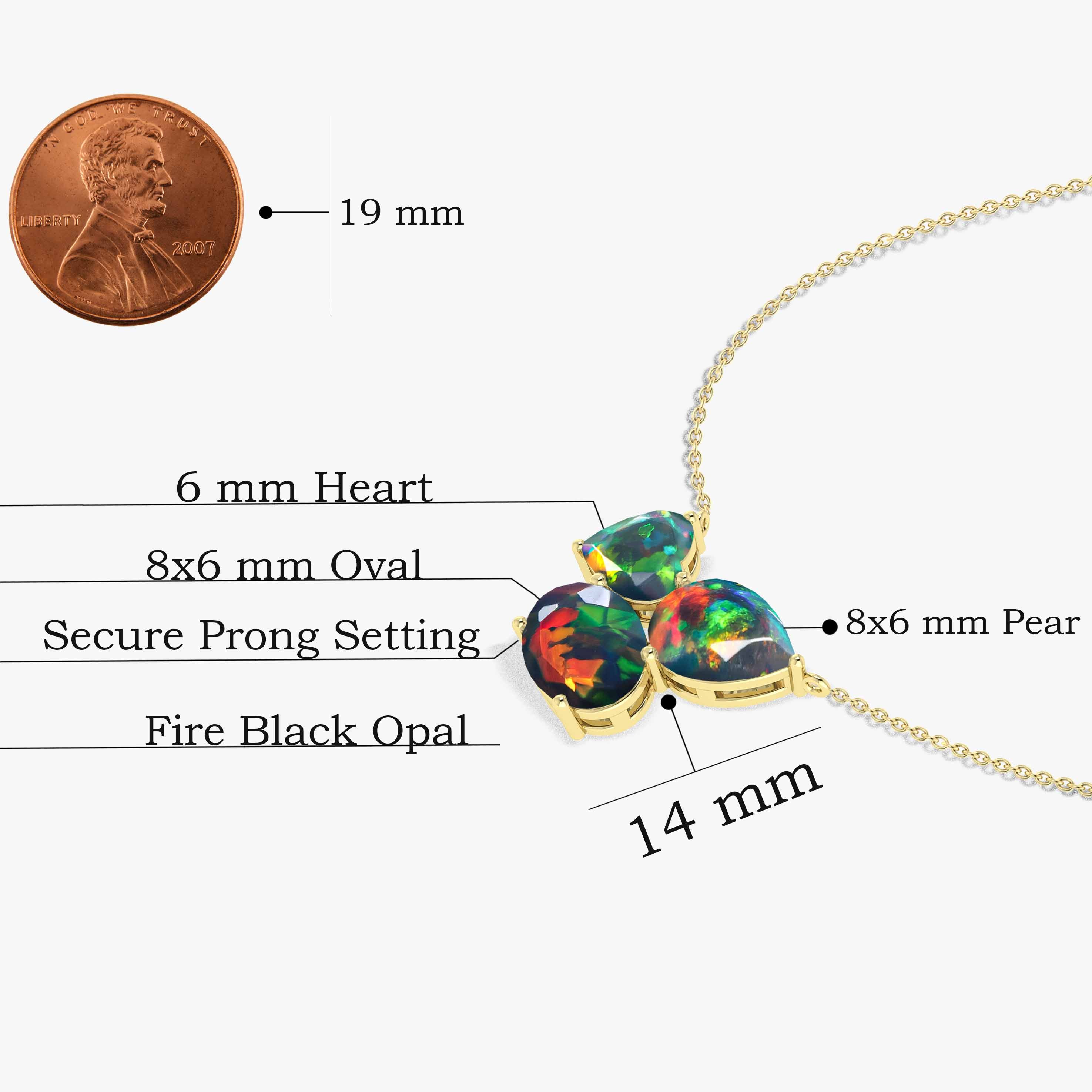 OPal Necklace chart