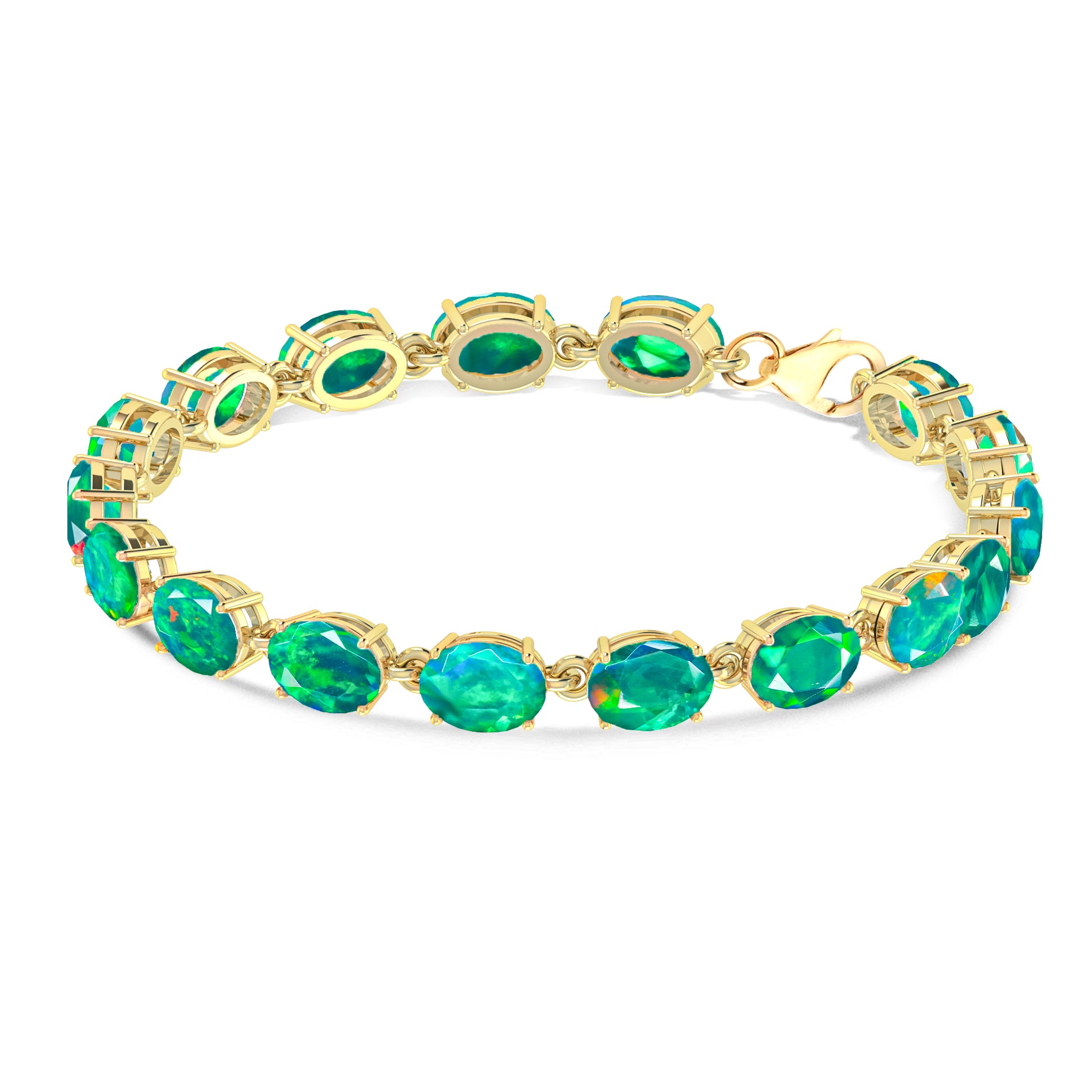 Green Fire Opal Bracelet online