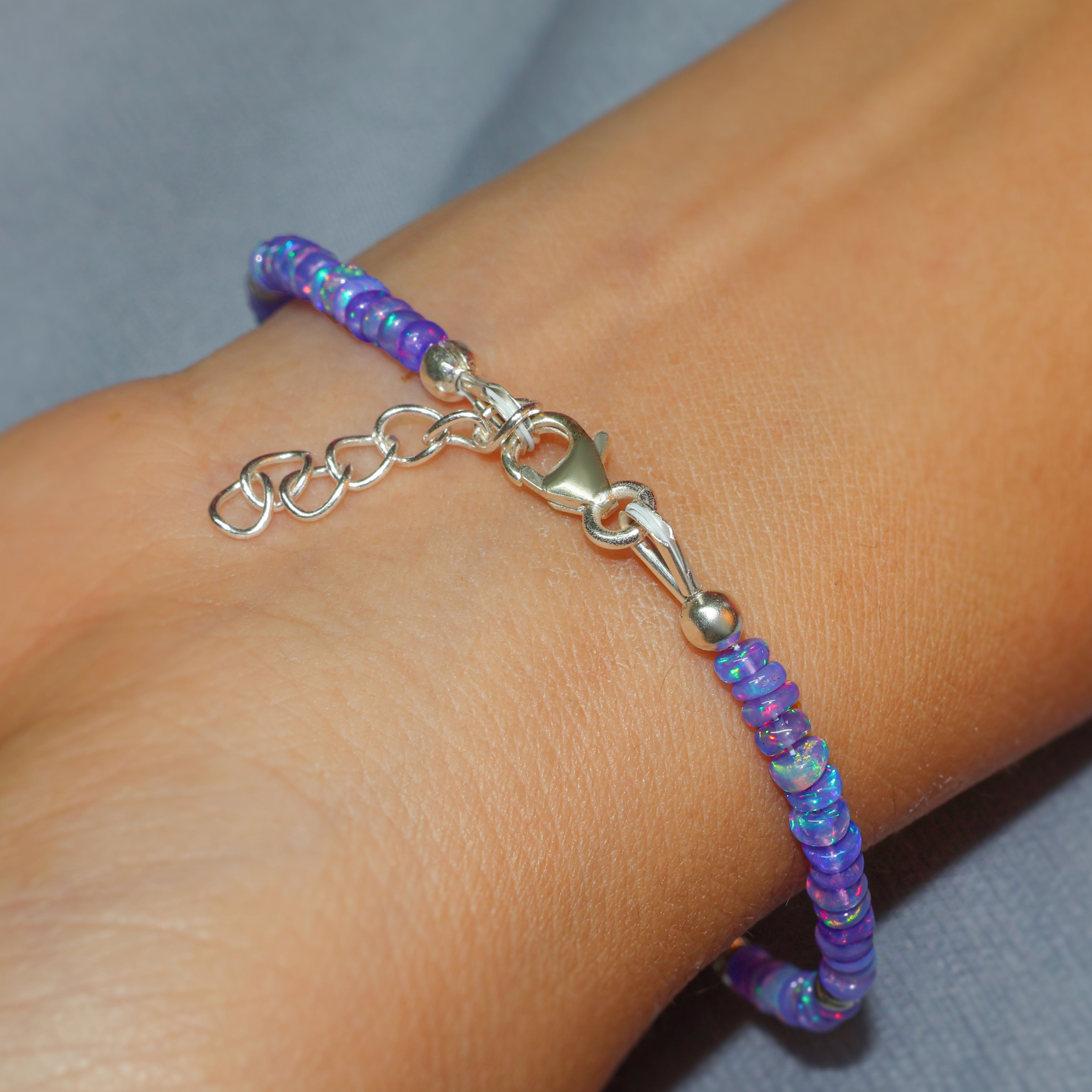 Everlasting Charm Lavender Opal Bracelet For Her