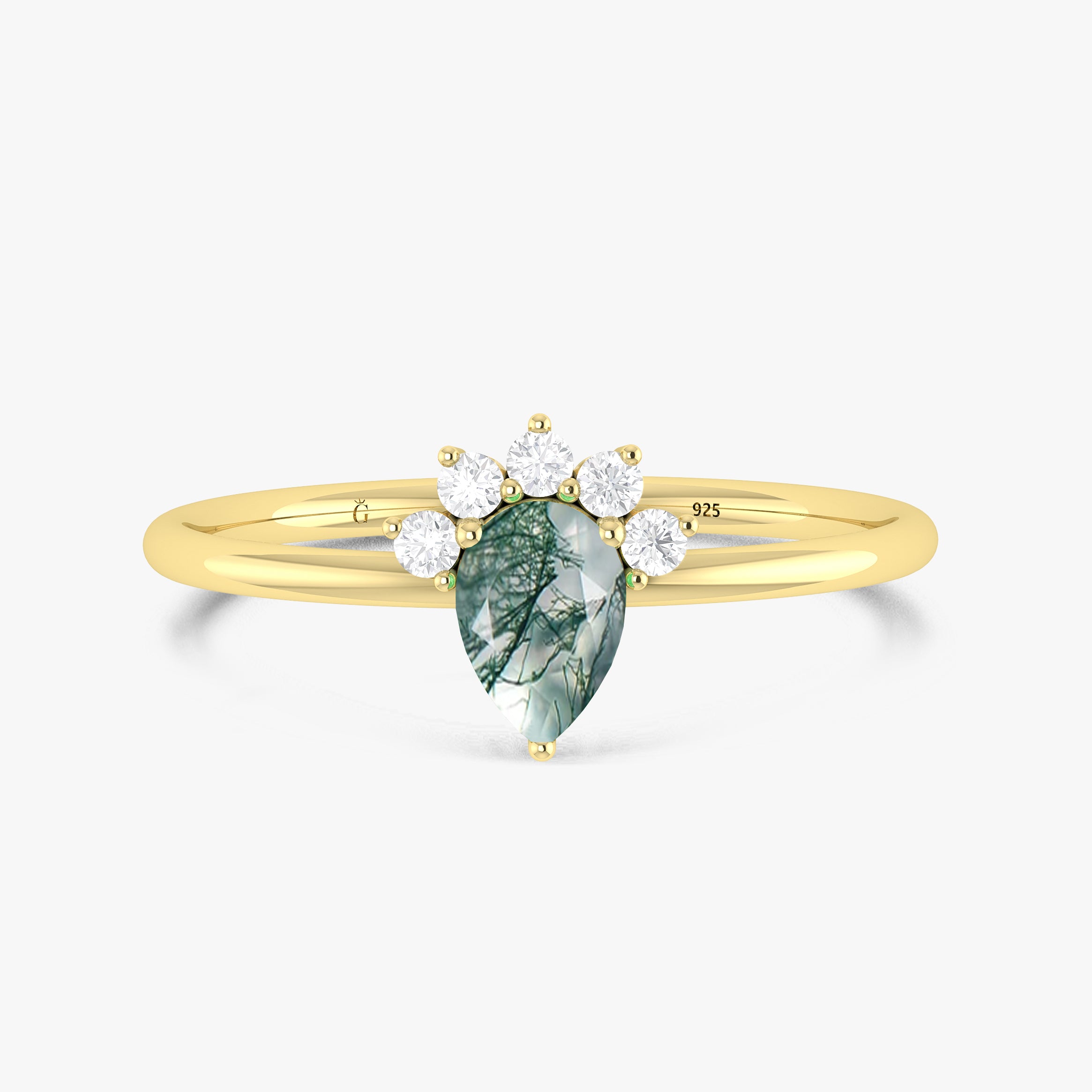 Buy Moss Agate Ring