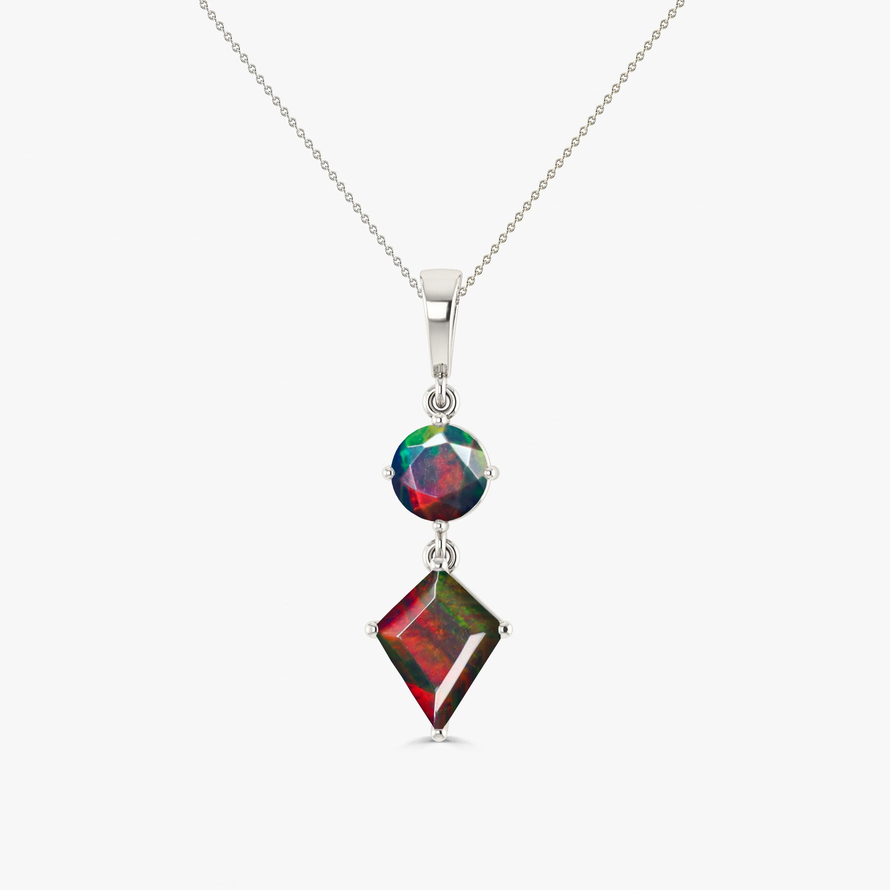 kite shape pendant necklace