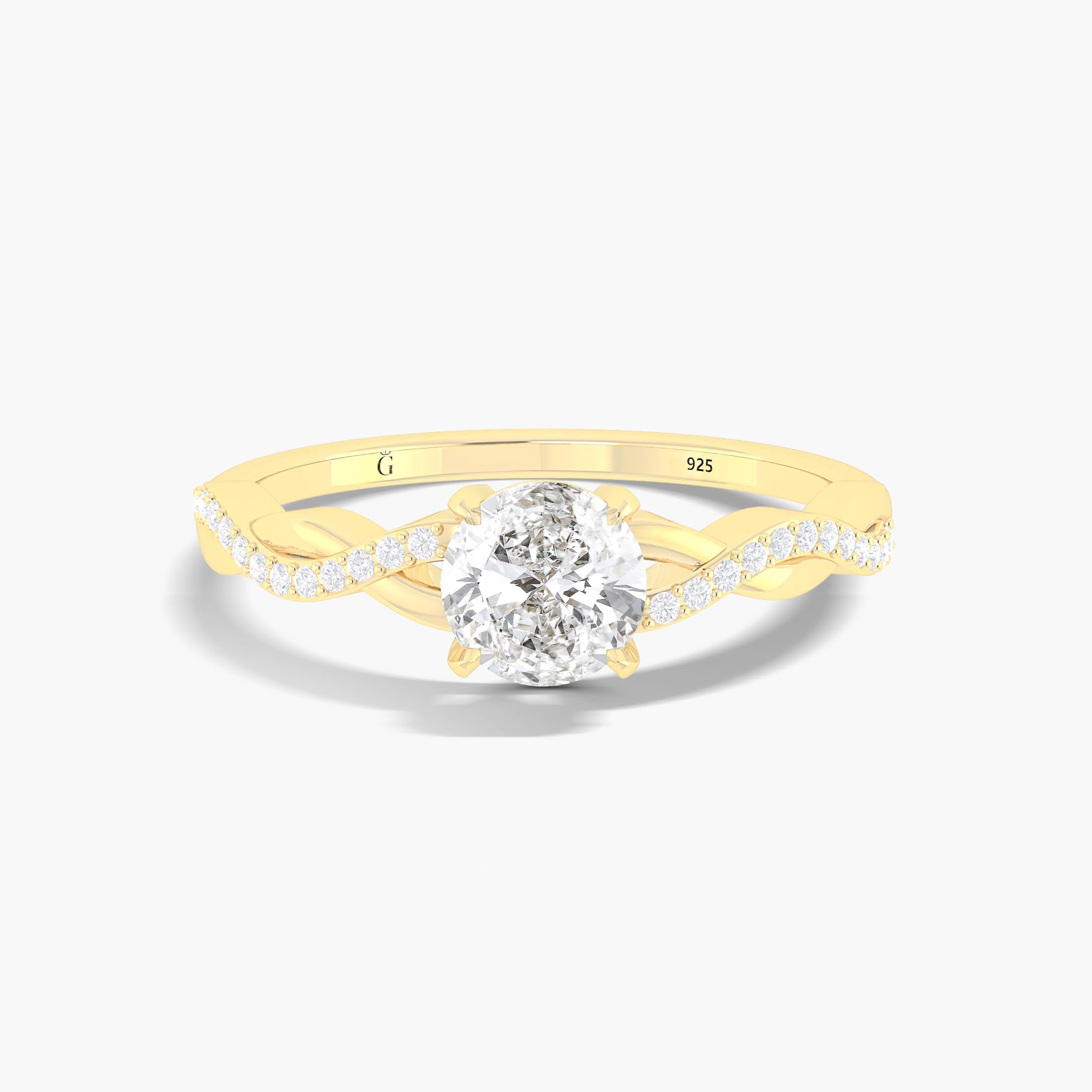 Gold Filled Cubic Zircon