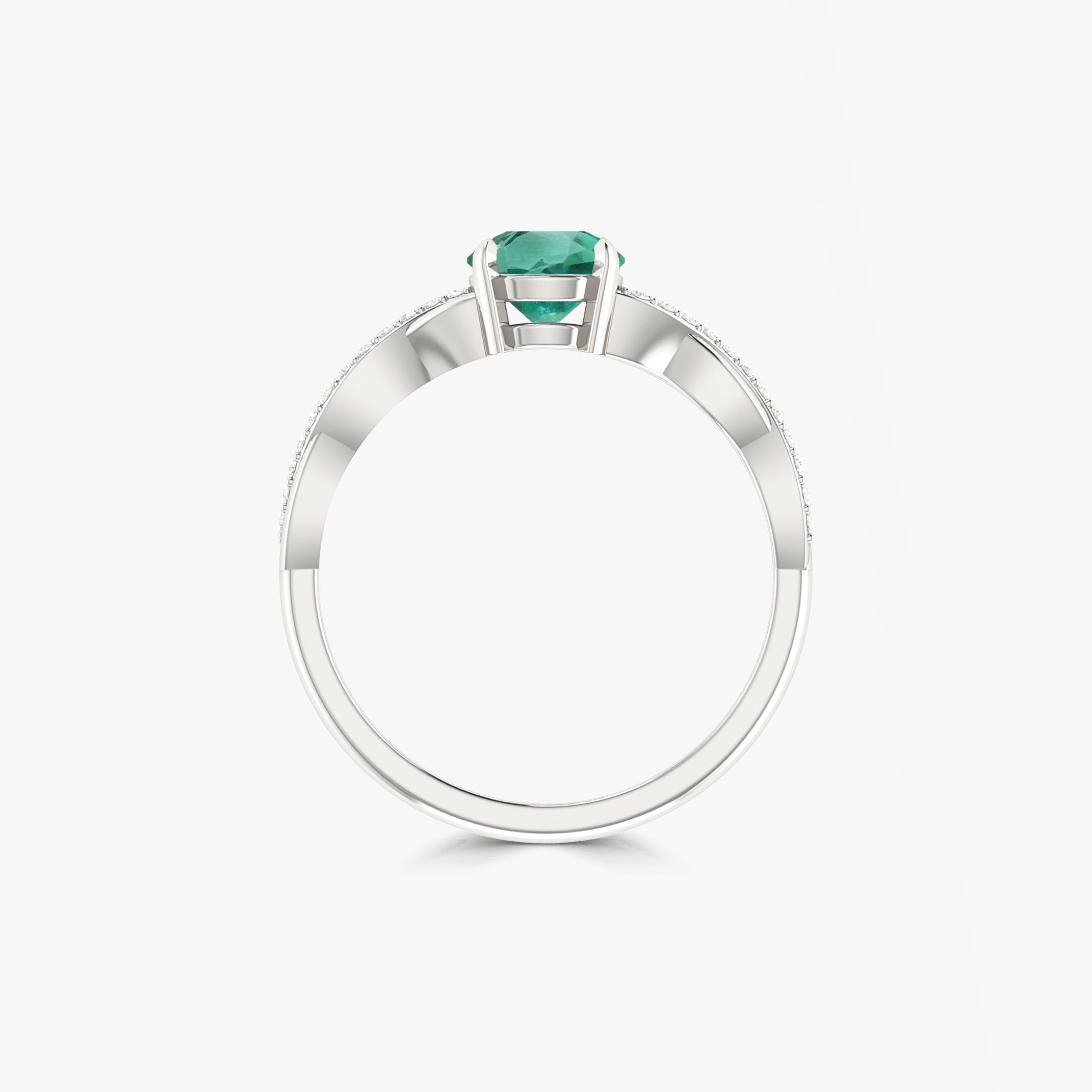 natural Emerald Ring