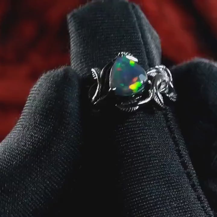 Fire Opal Ring for women